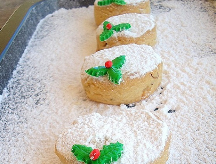 Песочное печенье с миндалем