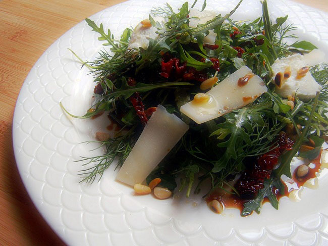 Салат из рукколы - самый вкусный рецепт